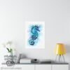 Seahorse Watercolor - print - Image 3