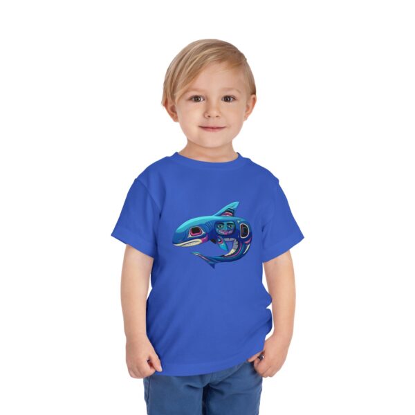 Tlingit Ancestral Shark - Toddler T-shirt - Image 3