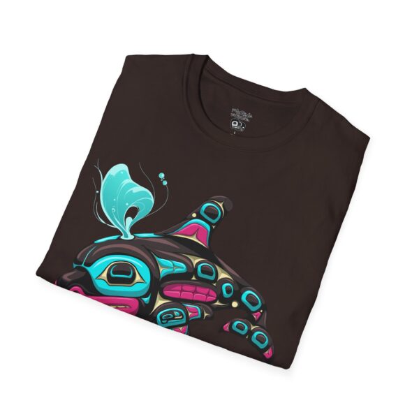 Tlingit Orca's First Journey - Men's T-Shirt - Image 40