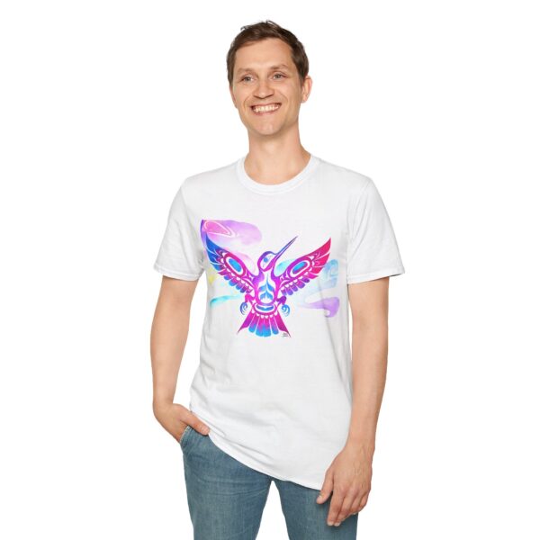Hummingbird Watercolor - Men's T-shirt - Image 7