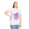 Viral Impact - Neon Unisex T-Shirt, Tlingit and Haida totem design by Native American artist Wéidaaká Yóodóohaa - Image 17