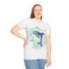 Orca Jumping watercolor - Men's T-Shirt - Image 5