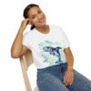 Orca Jumping watercolor - Men's T-Shirt - Image 10