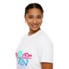 Raven Dancer - Neon Unisex T-Shirt, Tlingit and Haida totem design by Native American artist Wéidaaká Yóodóohaa - Image 21