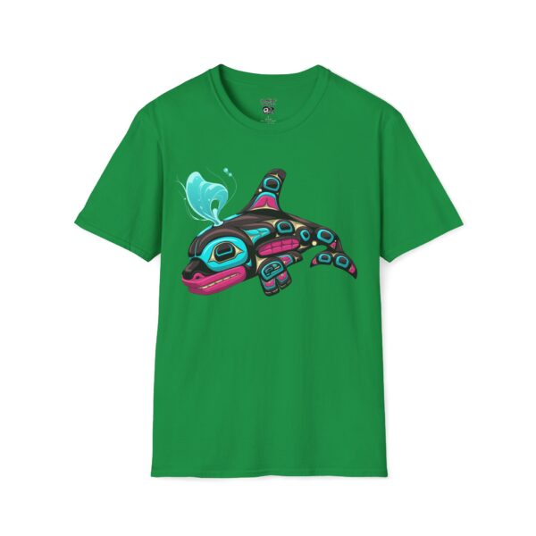 Tlingit Orca's First Journey - Men's T-Shirt - Image 49