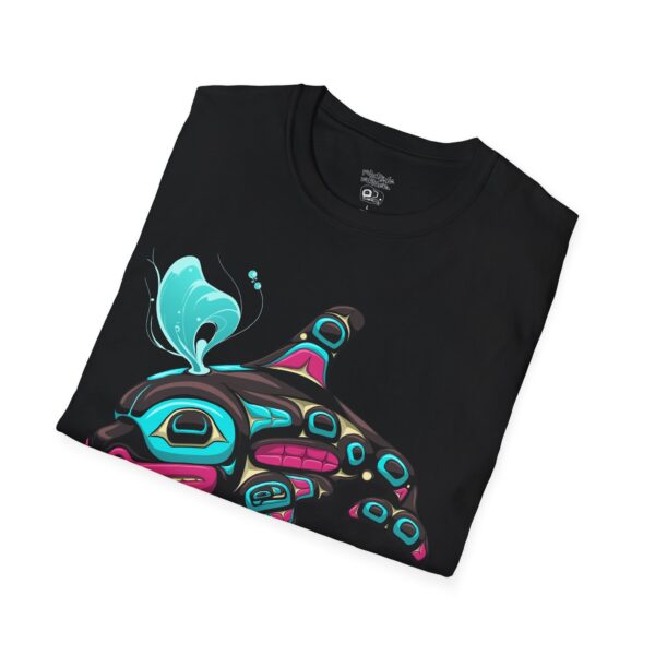 Tlingit Orca's First Journey - Men's T-Shirt - Image 28
