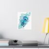 Jellyfish Cosmic Watercolor - print - Image 16