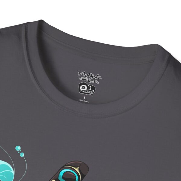 Tlingit Orca's First Journey - Men's T-Shirt - Image 63