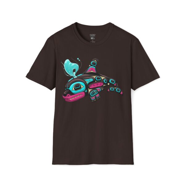 Tlingit Orca's First Journey - Men's T-Shirt - Image 37