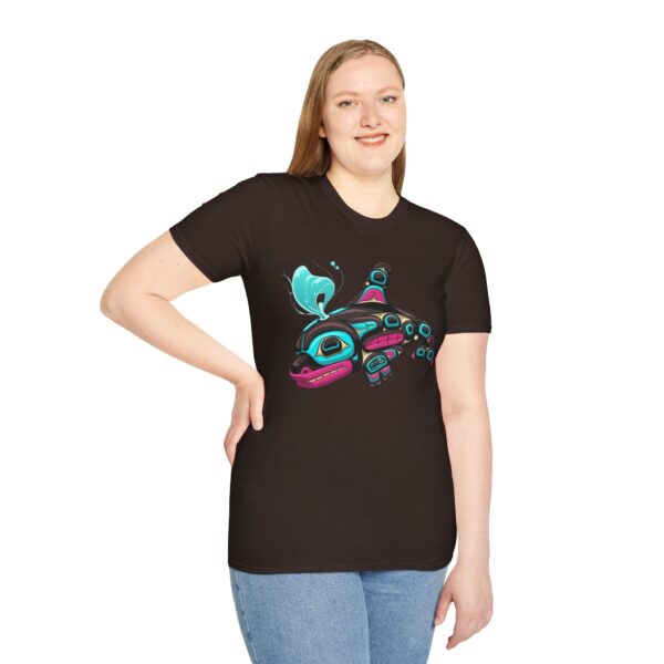 Tlingit Orca's First Journey - Men's T-Shirt - Image 41