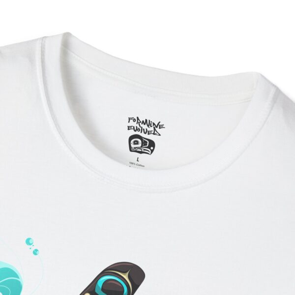Tlingit Orca's First Journey - Men's T-Shirt - Image 15