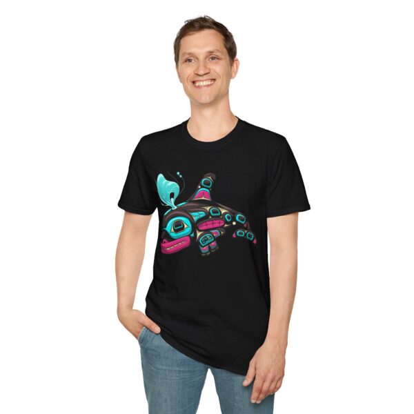 Tlingit Orca's First Journey - Men's T-Shirt - Image 31