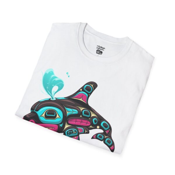 Tlingit Orca's First Journey - Men's T-Shirt - Image 16