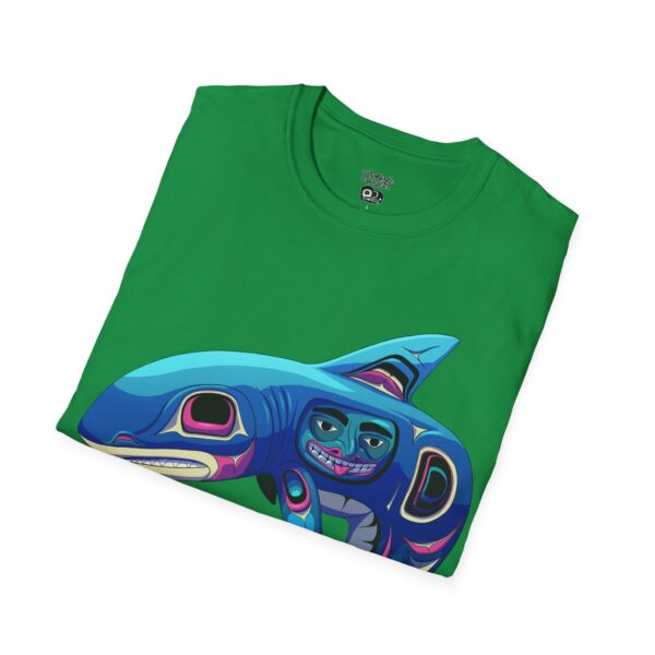 Tlingit Ancestral Shark - Men's T-Shirt - Image 52