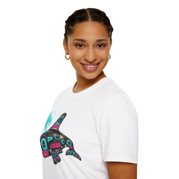 Tlingit Orca's First Journey - Men's T-Shirt - Image 21