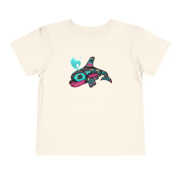 Tlingit Orca's First Journey - Toddler T-shirt - Image 13