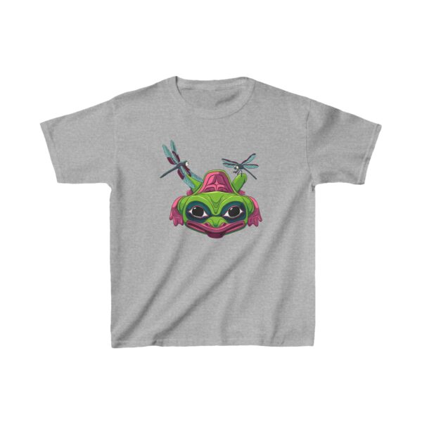 Tlingit Frog and Dragonflies - Kids T-shirt - Image 7