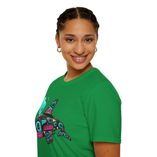 Tlingit Orca's First Journey - Men's T-Shirt - Image 57