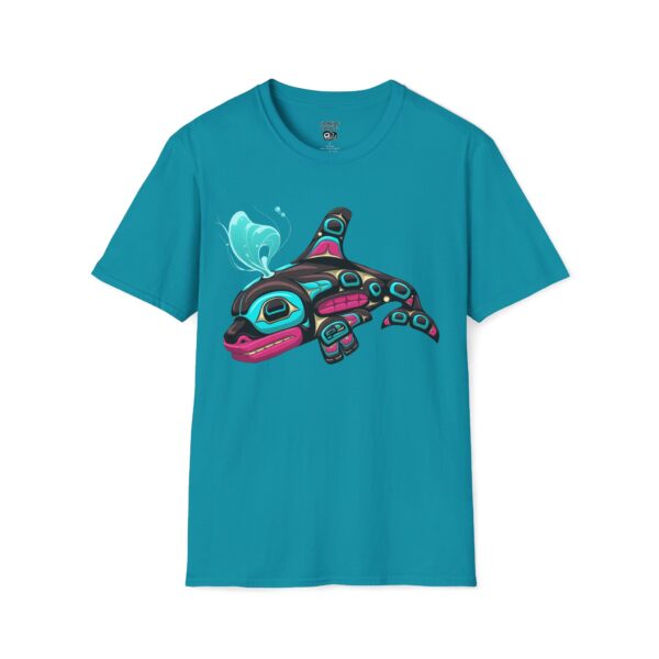 Tlingit Orca's First Journey - Men's T-Shirt