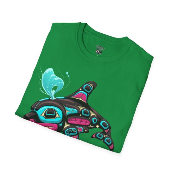 Tlingit Orca's First Journey - Men's T-Shirt - Image 52