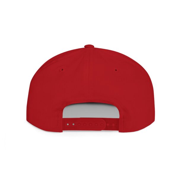 Formline Evolved Brand Eagle Design Flat Bill Snapback Hat - Image 11