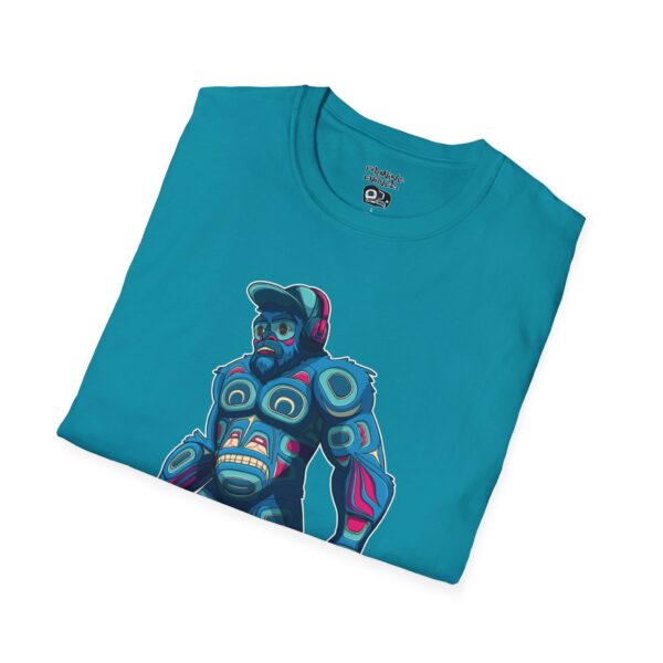 Tlingit Sasquatch "Urban Spirit" - Unisex Softstyle T-Shirt - Image 20