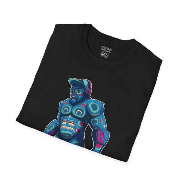 Tlingit Sasquatch "Urban Spirit" - Unisex Softstyle T-Shirt - Image 4