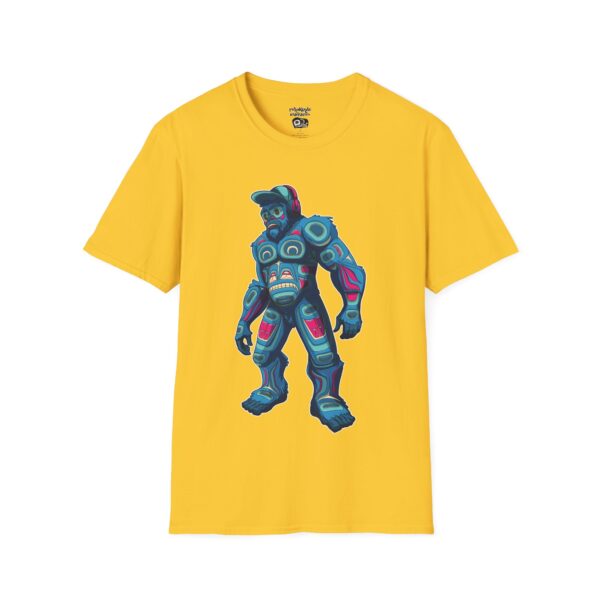 Tlingit Sasquatch "Urban Spirit" - Unisex Softstyle T-Shirt - Image 13