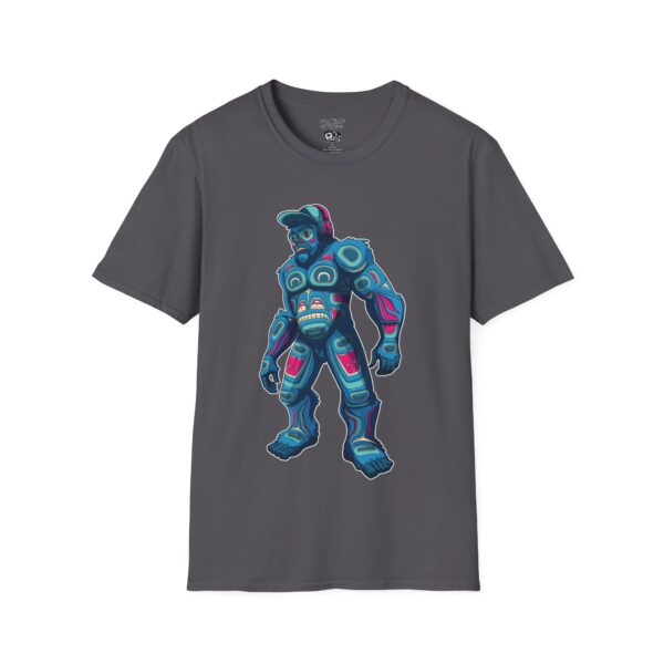 Tlingit Sasquatch "Urban Spirit" - Unisex Softstyle T-Shirt - Image 21