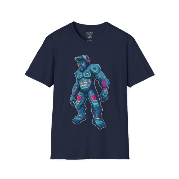 Tlingit Sasquatch "Urban Spirit" - Unisex Softstyle T-Shirt - Image 25