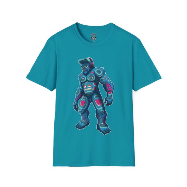 Tlingit Sasquatch "Urban Spirit" - Unisex Softstyle T-Shirt - Image 17