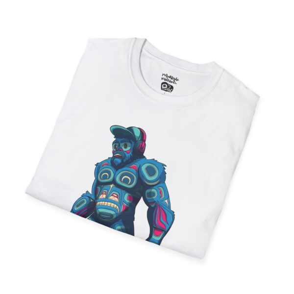 Tlingit Sasquatch "Urban Spirit" - Unisex Softstyle T-Shirt - Image 8