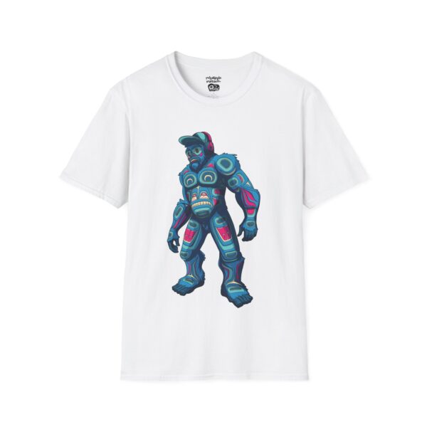 Tlingit Sasquatch "Urban Spirit" - Unisex Softstyle T-Shirt - Image 5