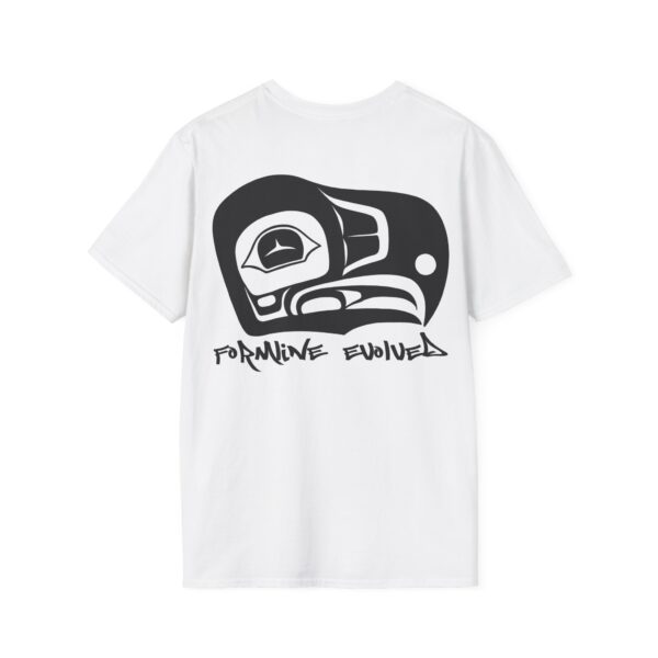 Formline Evolved Brand Eagle Reverse Graphic Tee - Unisex Softstyle T-Shirt - Image 2