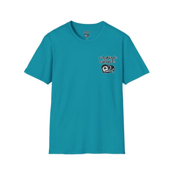 Tlingit Sasquatch "Urban Spirit" Reverse Graphic - Unisex Softstyle T-Shirt - Image 17