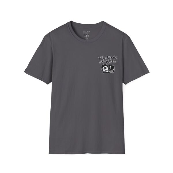 Tlingit Sasquatch "Urban Spirit" Reverse Graphic - Unisex Softstyle T-Shirt - Image 21