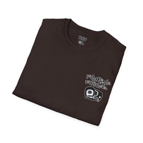 Tlingit Sasquatch "Urban Spirit" Reverse Graphic - Unisex Softstyle T-Shirt - Image 12