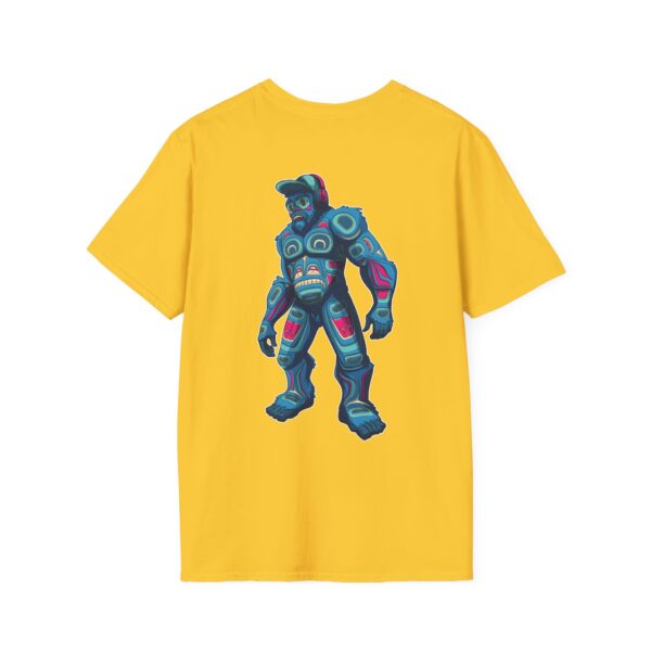 Tlingit Sasquatch "Urban Spirit" Reverse Graphic - Unisex Softstyle T-Shirt - Image 14