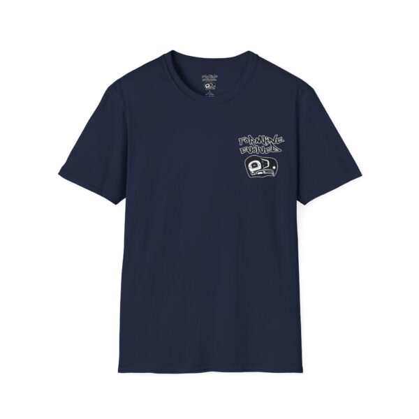 Tlingit Sasquatch "Urban Spirit" Reverse Graphic - Unisex Softstyle T-Shirt - Image 25