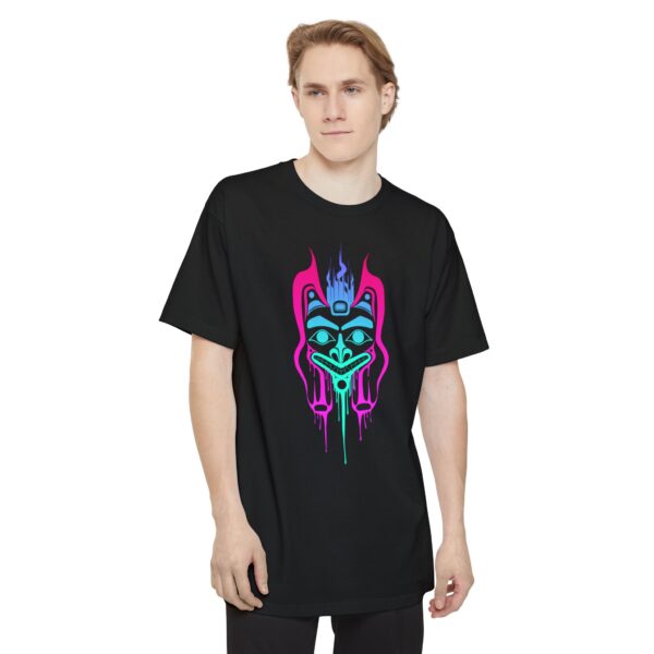 Neon Wolf Mother Tall Beefy-T® T-Shirt - Image 3