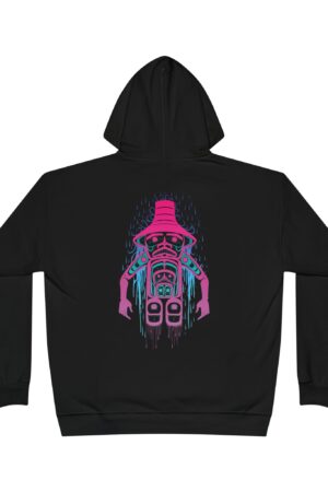 Neon Rainkeeper Graphic Hoodie